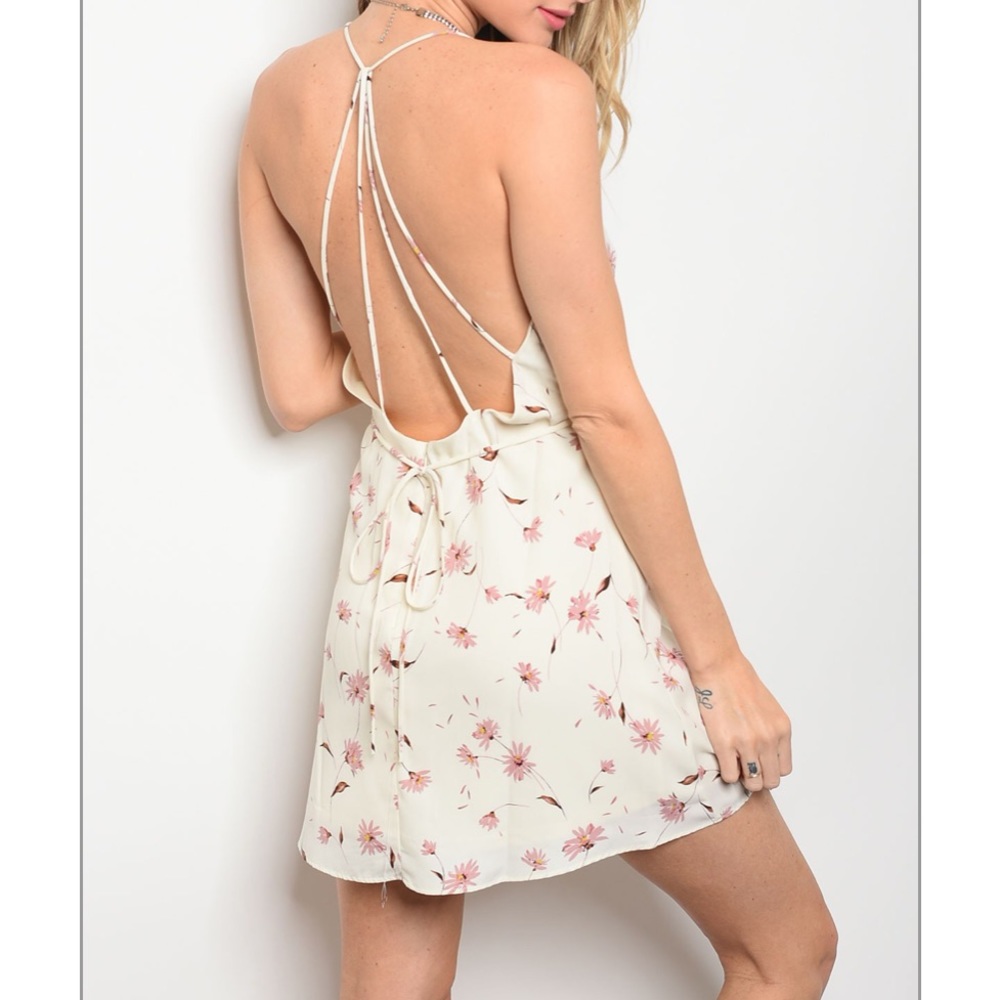 Floral cocktail dress - Picture 2 of 3